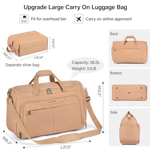 Carry On luggage Bags for Travel (Pink / Ultra Carry-On)