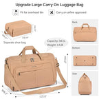 Carry On luggage Bags for Travel (Pink / Ultra Carry-On)