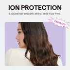 Blown Away Ionic Hair Dryer with Diffuser for Curly Hair (Black)
