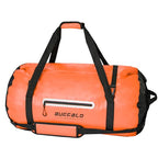 60L Waterproof Duffle Travel Duffel Bag (Orange / 60L)