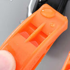 5 Pack Whistle Emergency Safety with Lanyards (Orange5pcs)