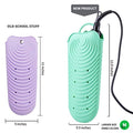 Heat Resistant Curling Iron Mat & Travel Pouch (Green)