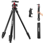 Basics 66.5" 169 cm Travel Tripod for Camera (Basics Travel Tripod)