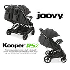 Kooper RS2 Lightweight Travel Double Stroller with Dual Snack Trays (Kooper RS2 / Black)