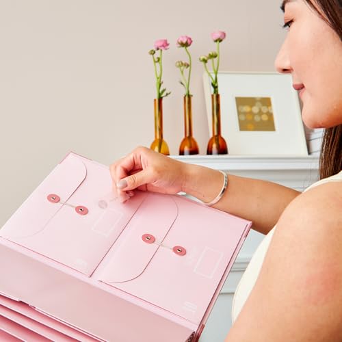The Folio® Important Document Organizer by Savor (Pink / Document Organizer (English Version))