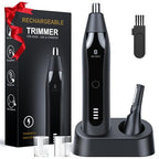 Ear and Nose Hair Trimmer for Men (Black)