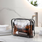 Travel Bottles for Toiletries 13 Pack TSA Approved Brown Bottles (Brown-13pcs)
