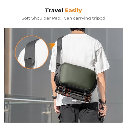 Large Camera Sling Bag (13 Deep Green Large)