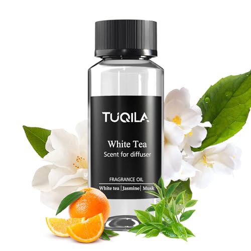 White Tea Waterless Essential Oil 120ML for Diffusers (4.1 Fl Oz (Pack of 1))