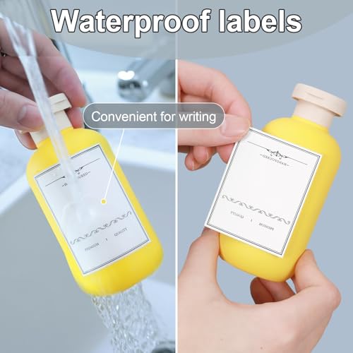 6.7oz Leak Proof Travel Bottle with Flip Cap (Yellow / 6.7oz)