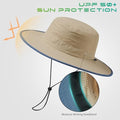 UPF 50+ Foldable Brim Water (Medium / Dark Grey & Khaki)