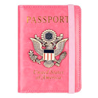 RFID Blocking Passport Holder (Pink / Upgraded)