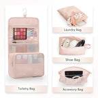 8 Set Compression Packing Cubes for Travel Gifts Mom Women (Beige)
