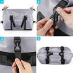 Waterproof Duffel Bag (Gray / 60L)