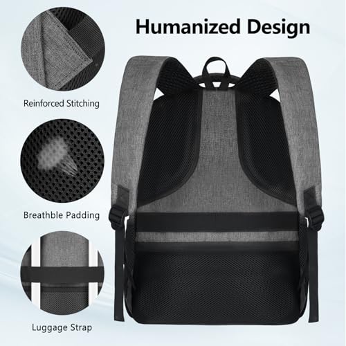 Travel Laptop Backpack (A2-grey / 15.6 Inch)
