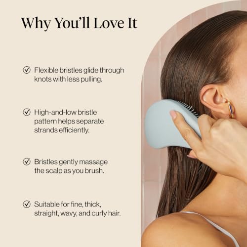Detangler Brush (Haze Blue)
