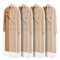 Leather Jacket Coat Storage Bags Dress Bags for Gowns Long 60 in (60"-4pack)