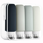 Travel Bottles for Toiletries (6 Ounces / Grey)
