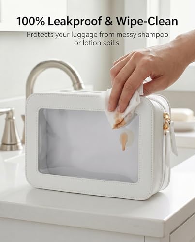 Clear Makeup Bags (C-Beige)
