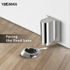 3 Pack Magnetic Door Stopper Floor Mount (Polished Chrome)