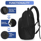 17.3 Inch Laptop Backpack (17.3inch / Black)