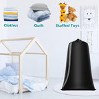Heavy Duty Laundry Bag (Black+Gray / 48" x 28" x 1")