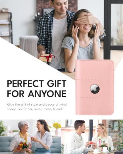Passport Holder for Travel (Soft Pink)