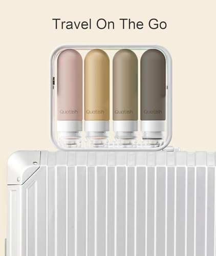 Travel Bottles for Toiletries (Brown)