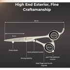 Right Handed Hair Cutting Scissors 5.5" (5.5 grey)