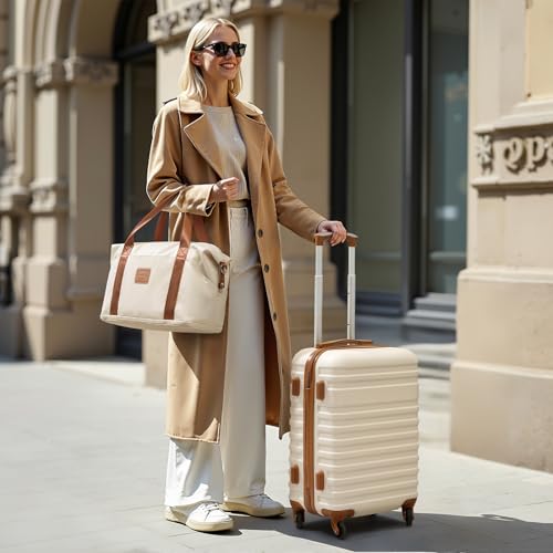 Luggage Set Hardside Suitcase (5 piece set / Dark Green)