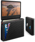 AirTag Wallet for Men (Black182)