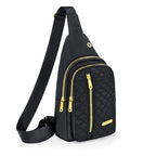Small Crossbody Bags for Women Travel (Black)