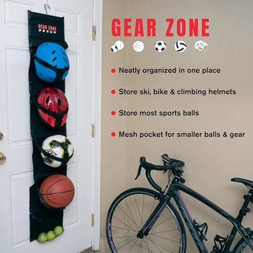 Hanging Sports Equipment Organizer (With Pump)