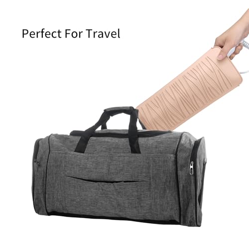 Silicone Travel Mat Pouch for Hair Straightener (1 Pack / Taupe)