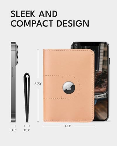 Passport Holder for Travel (Beige)