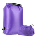 Compression Travel Laundry Bag for Dirty Clothes (Purple / Medium)