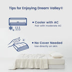 Outlast Cooling Comforter (Snow Ivory With Navy Trim / Classic 60"x80")