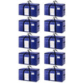 10 Pack Dark Blue XXL Moving Bags (Dark Blue / 10 Large)