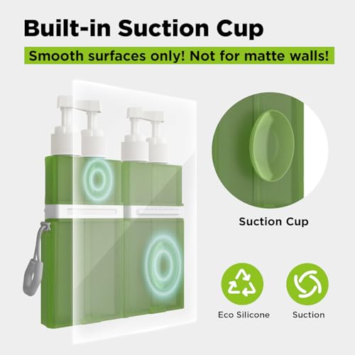 4 in 1 Travel Dispenser Bottle (Green)