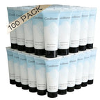 Double Sealed Hotel Conditioner Bulk 100 Pack Individually Wrapped Travel Size Conditioner Aloe and Green Tea Extract Infused Hotel Supplies and Toiletries for Guest (1 Fl Oz (Pack of 100))