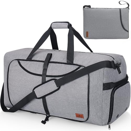 100L Duffle Bag for Travel (100L / Gray)