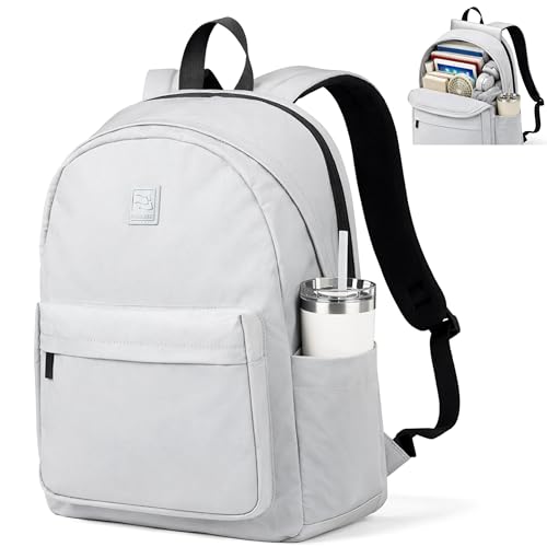 Travel Backpack for Women Men (15.6 inch / Grey)