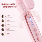 Hair Iron 32mm (1.25 Inch / Pink)