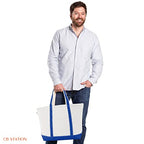 Medium Classic Canvas Tote Bag for Women (Royal Blue)