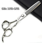 6/6.5 inch professional hair scissors hairdresser hair thinning scissors hairdressing tools barber scissors (6-inch 5pc)