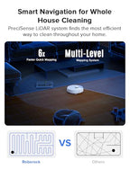Q7 L5 Robot Vacuum and Mop Combo (White02)