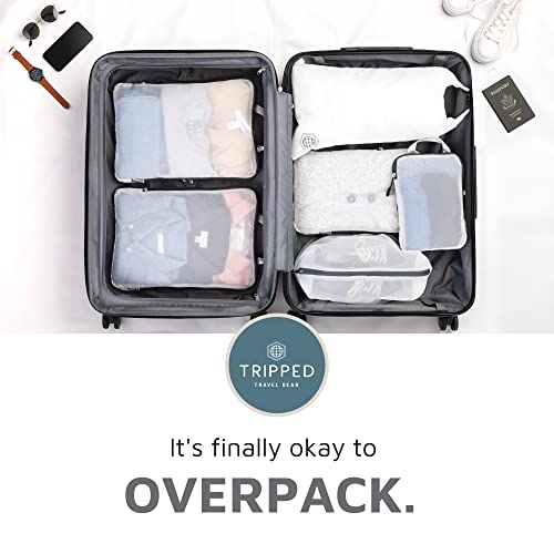 Large Compression Packing Cubes with Mesh 6 (White)