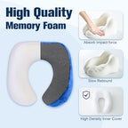 Neck Pillow for Traveling (Dark Blue)