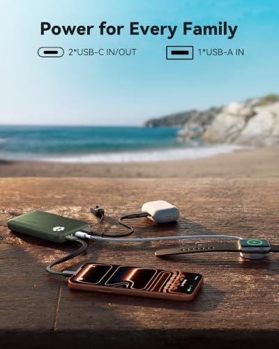 10000mAh 45W Fast Charging Portable Charger (Green)