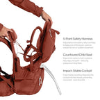 Canyon Scandinavian Hiking Baby Carrier Backpack (Canyon Red)